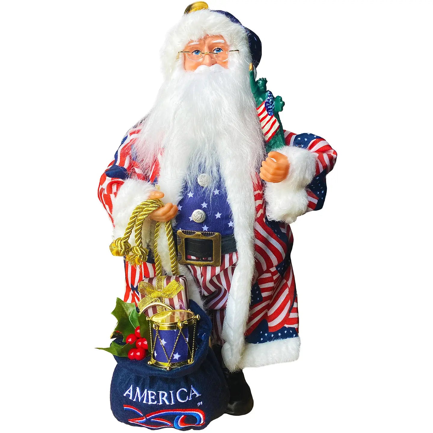 15" America's 250th Celebration Santa