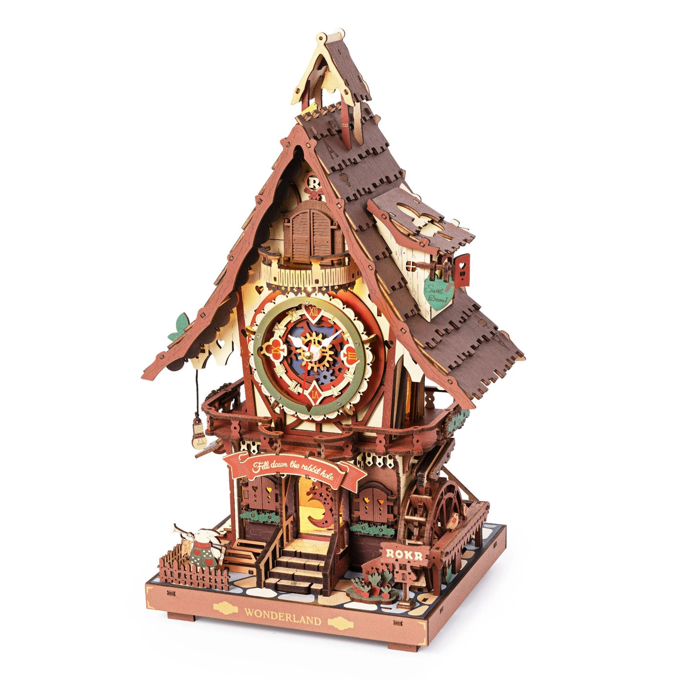 Rokr Cuckoo Clock Diy 3D Puzzle Kit
